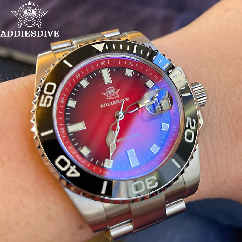 ADDIESDIVE AD2089 часы для мужчин 41 мм модный цвет вращающийся безель 200 м водонепроницаемые дайверские часы BGW9 светящиеся Reloj Hombre
ADDIESDIVE AD2089 часы для мужчин 41 мм модный цвет вращающийся безель 200 м водонепроницаемые дайверские часы BGW9 светящиеся Reloj Hombre