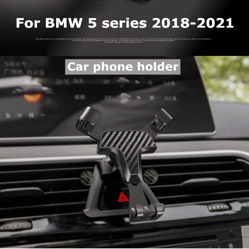 Car Phone Holder Air Vent Outlet Clip Stand GPS Gravity For BMW 5 Series 6GT 525i 530i 540i G30 G31 G32 G38 2018-2021 Support
Car Phone Holder Air Vent Outlet Clip Stand GPS Gravity For BMW 5 Series 6GT 525i 530i 540i G30 G31 G32 G38 2018-2021 Support