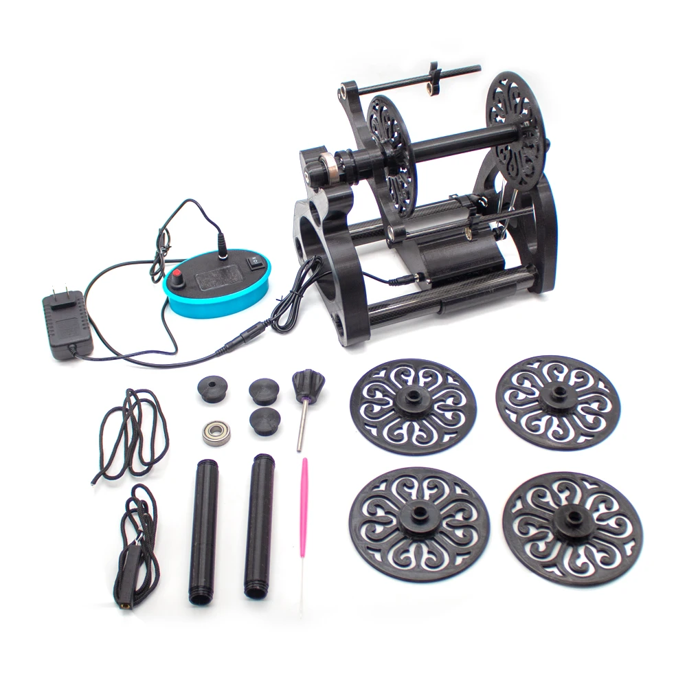 JC AC100-240v Household Digital Display Mini Electric Spinning Wheel, Wool Fibre Twisting, Forward and Reverse
JC AC100-240v Household Digital Display Mini Electric Spinning Wheel, Wool Fibre Twisting, Forward and Reverse