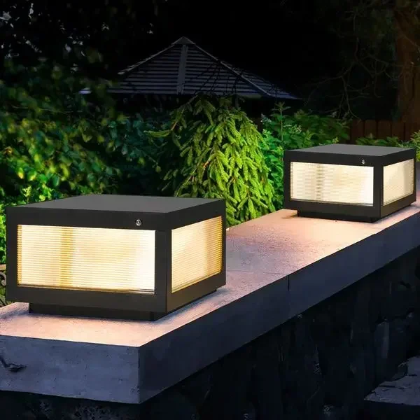 12' Black Solar Powered LED Post Light, Modern Outdoor LED Fence Light for Pathways, Decks, and Patios (2-Pack)
12' Black Solar Powered LED Post Light, Modern Outdoor LED Fence Light for Pathways, Decks, and Patios (2-Pack)