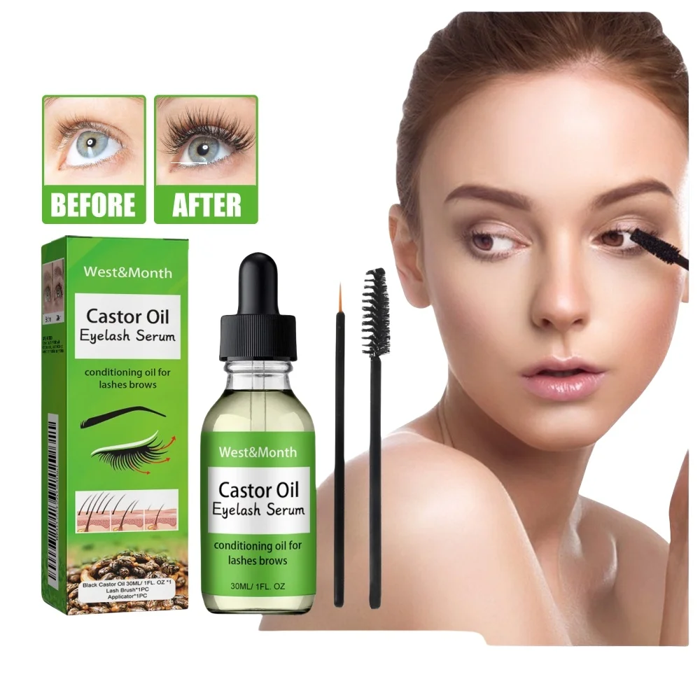 Castor Oil Eyelash Growth Serum - Natural Thickening &Lengthening Enhancer, Nourishing Lash Treatment for Longer, Fuller Lashes
Castor Oil Eyelash Growth Serum - Natural Thickening &Lengthening Enhancer, Nourishing Lash Treatment for Longer, Fuller Lashes