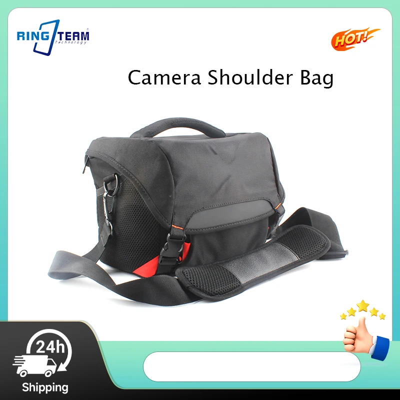 Waterproof Shockproof Camera Shoulder Bag Adjustable Dividers for DSLR Mirrorless Cameras Travel Outdoor Photography
Waterproof Shockproof Camera Shoulder Bag Adjustable Dividers for DSLR Mirrorless Cameras Travel Outdoor Photography