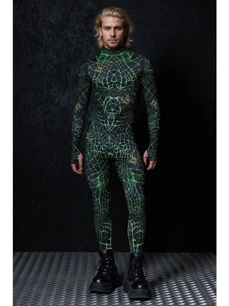 Couple 3d-printed Sexy Spider Trap Bodysuit Halloween Carnival Party Stage Dance Performance Cosplay Tight-fitting Zentai Suit
Couple 3d-printed Sexy Spider Trap Bodysuit Halloween Carnival Party Stage Dance Performance Cosplay Tight-fitting Zentai Suit