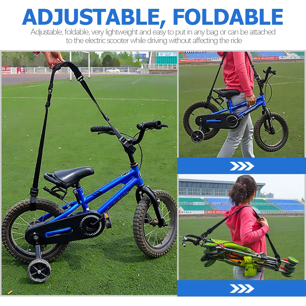Scooter Shoulder Strap Foldable Lightweight Black Carrying Straps Electric Bike Luggage Non Slip Durability Scooter Accessories
Scooter Shoulder Strap Foldable Lightweight Black Carrying Straps Electric Bike Luggage Non Slip Durability Scooter Accessories