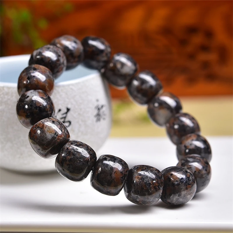 14MM Natural Yooperlite Bead Bracelet Healing Visuddhi Chakra Stress Relief Reiki Yoga Energy Holiday Gifts 1PCS
14MM Natural Yooperlite Bead Bracelet Healing Visuddhi Chakra Stress Relief Reiki Yoga Energy Holiday Gifts 1PCS