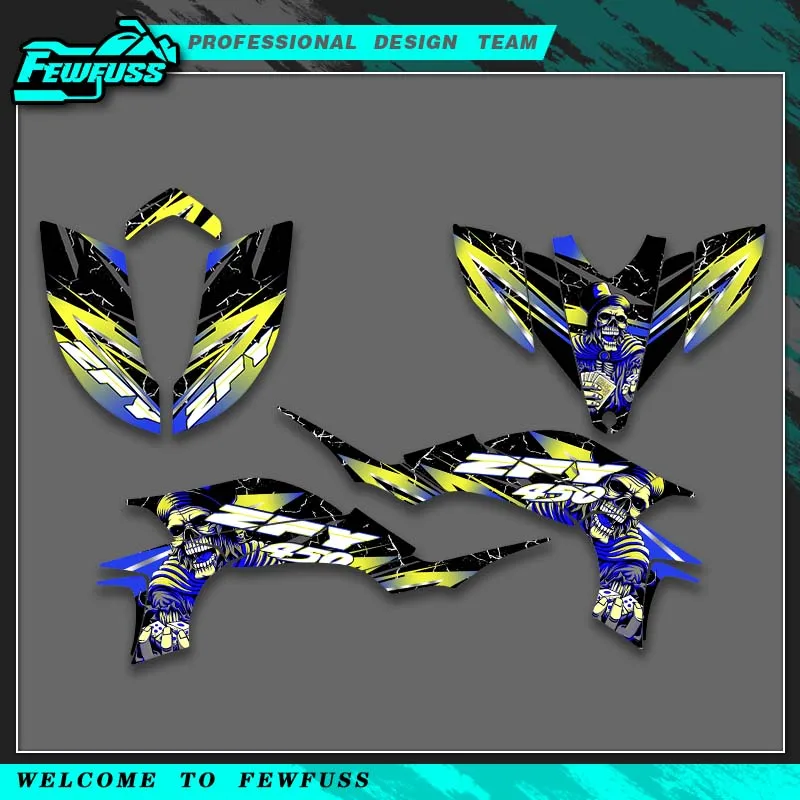 Fewfuss для YAMAHA YFZ450R ATV 2004 2005 2006 2007 2008, графические наклейки, наклейки для мотоцикла, фон, индивидуальный номер
Fewfuss для YAMAHA YFZ450R ATV 2004 2005 2006 2007 2008, графические наклейки, наклейки для мотоцикла, фон, индивидуальный номер