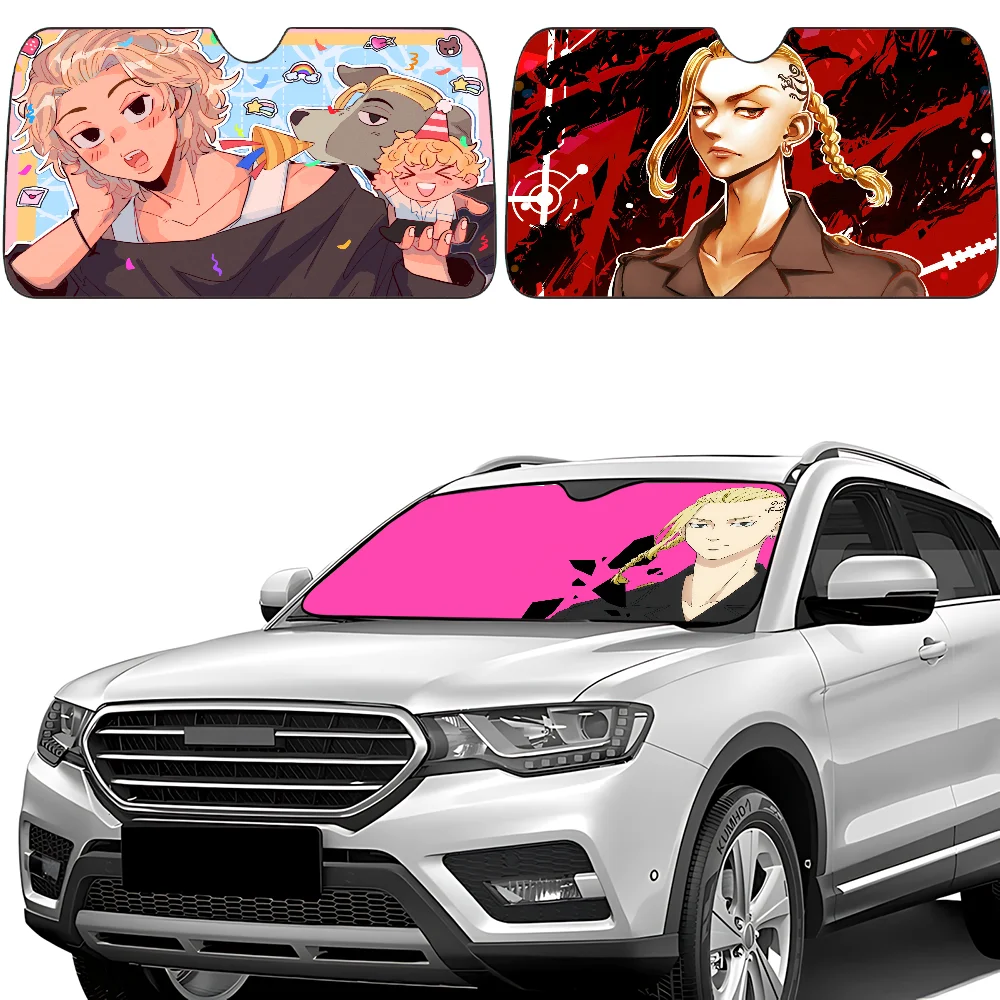Tokyo Revengers Car SunShade Windscreen Front Window Visor 70x130cm Sun Visor Solar Protect Plaid Gift Novelty Car
Tokyo Revengers Car SunShade Windscreen Front Window Visor 70x130cm Sun Visor Solar Protect Plaid Gift Novelty Car