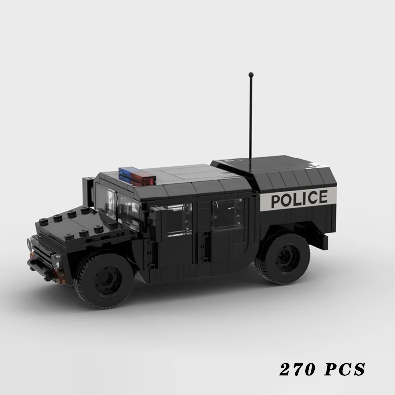 City Series Bricks Classic Vintage Humvee Swat MOC Building Block Assembly Set Display Toys Child Christmas Gifts
City Series Bricks Classic Vintage Humvee Swat MOC Building Block Assembly Set Display Toys Child Christmas Gifts