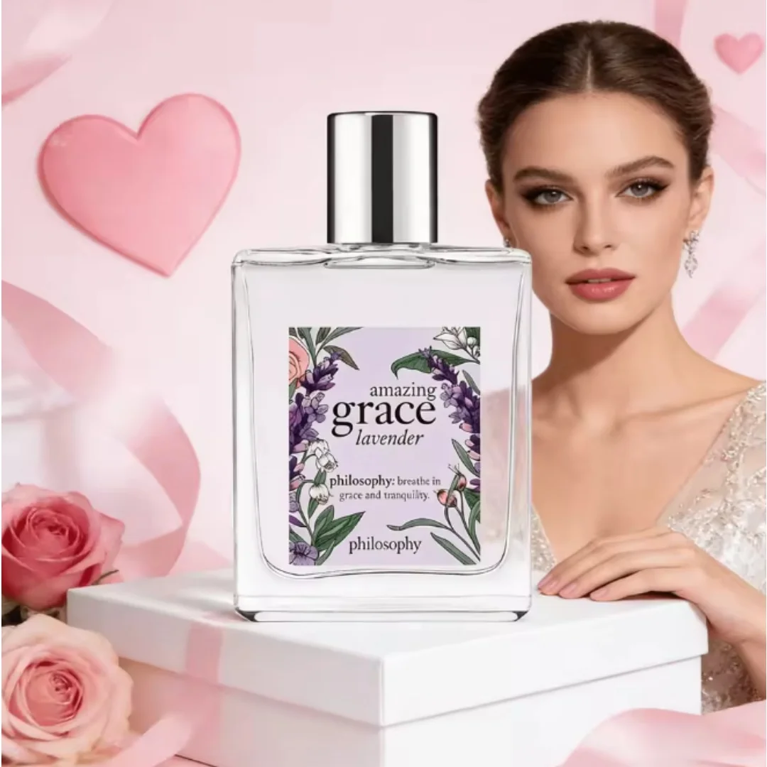 Philosophy amazing grace lavender eau de toilette - delicate & enchanting women's perfume - with notes of berries & musk - long
Philosophy amazing grace lavender eau de toilette - delicate & enchanting women's perfume - with notes of berries & musk - long