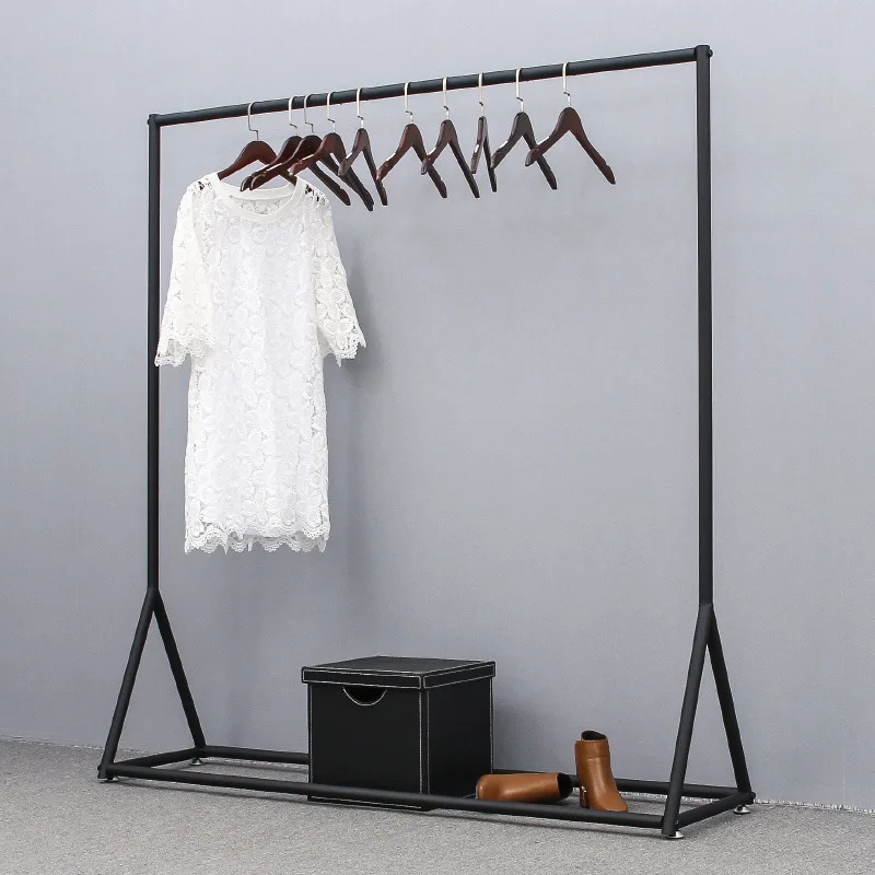 Factory direct sales, hanger floor-to-ceiling multi-functional coatrack, clothingstore shelfdisplay rack, golden wrought iron
Factory direct sales, hanger floor-to-ceiling multi-functional coatrack, clothingstore shelfdisplay rack, golden wrought iron