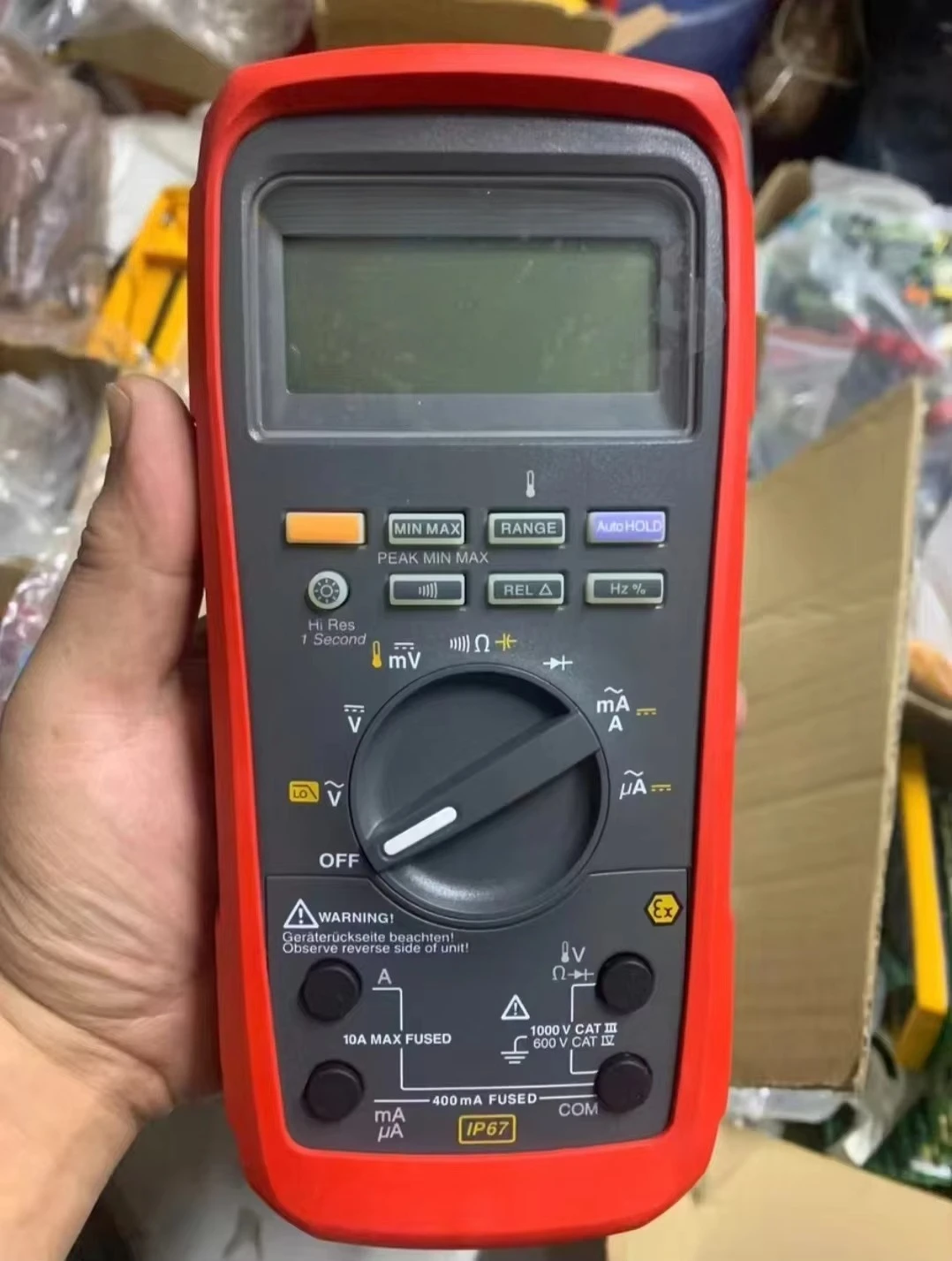 28-2EX True RMS Intrinsic Safety Digital Multimeter
28-2EX True RMS Intrinsic Safety Digital Multimeter