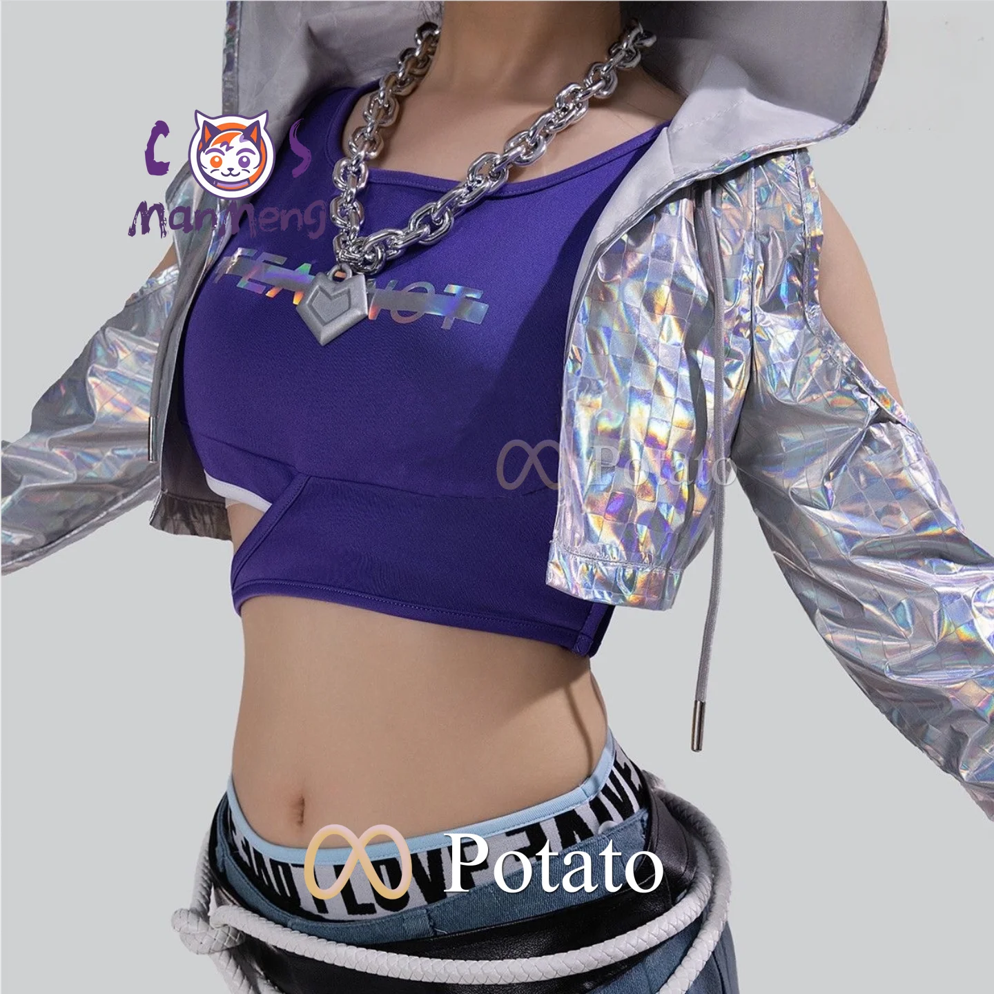 Game Overwatch Ashe Cosplay Costume Role Play Women fashion shiny hooded jacket jeans vest props Halloween daily XS-XXXL uniform
Game Overwatch Ashe Cosplay Costume Role Play Women fashion shiny hooded jacket jeans vest props Halloween daily XS-XXXL uniform