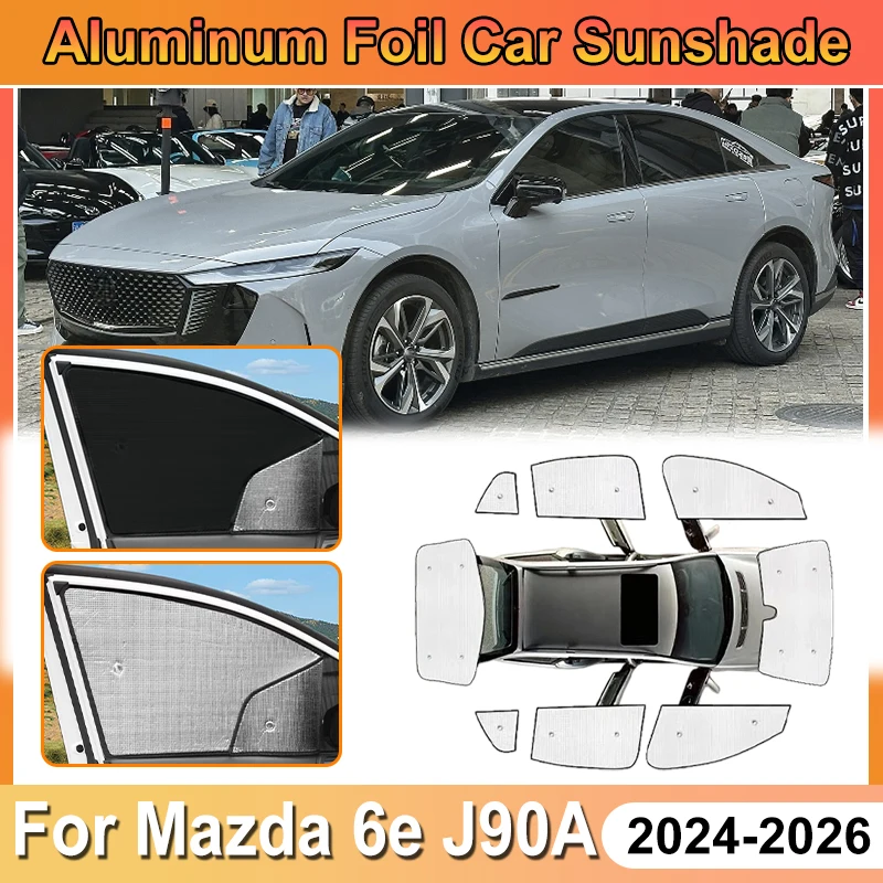 For Mazda 6e Accessories 2025 2024 2026 Mazda EZ-6 Car Aluminum Foil Windshield Sun Shade Covers UV Protector Baffle Accessorios
For Mazda 6e Accessories 2025 2024 2026 Mazda EZ-6 Car Aluminum Foil Windshield Sun Shade Covers UV Protector Baffle Accessorios