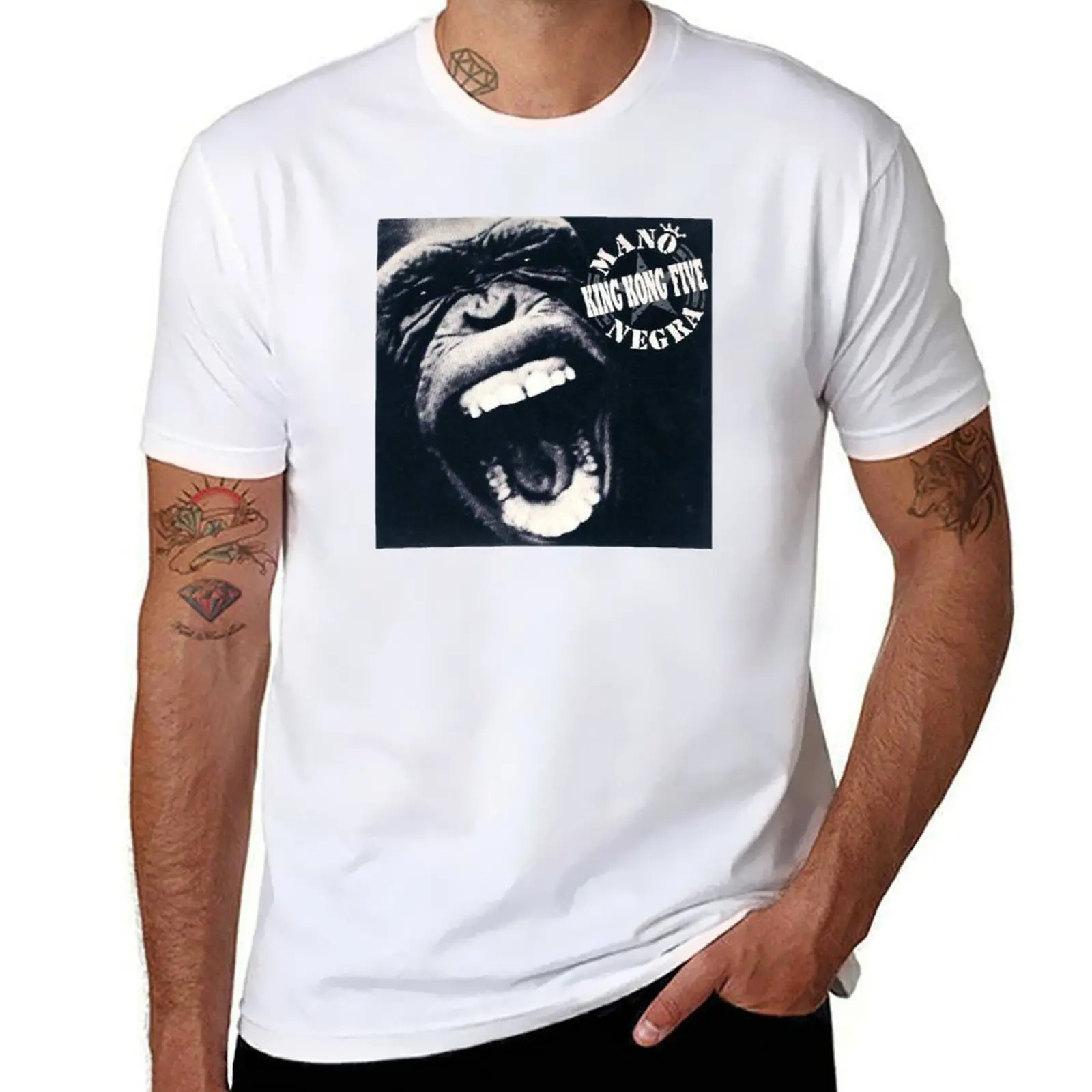 MANO NEGRA KING KONG FIVE NEW white T-Shirt t shirt man cotton t shirts for man graphic funny T-Shirt
MANO NEGRA KING KONG FIVE NEW white T-Shirt t shirt man cotton t shirts for man graphic funny T-Shirt