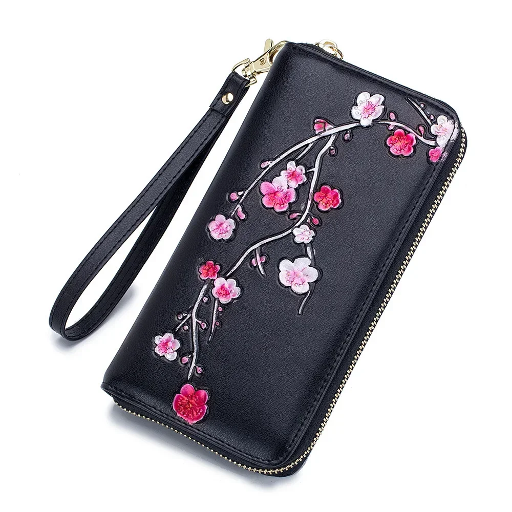 Ladies Genuine Leather Wallet Wrist Wallet and Embossed Purse for Women Handbag Designer Wallet Luxury purses for women
Ladies Genuine Leather Wallet Wrist Wallet and Embossed Purse for Women Handbag Designer Wallet Luxury purses for women