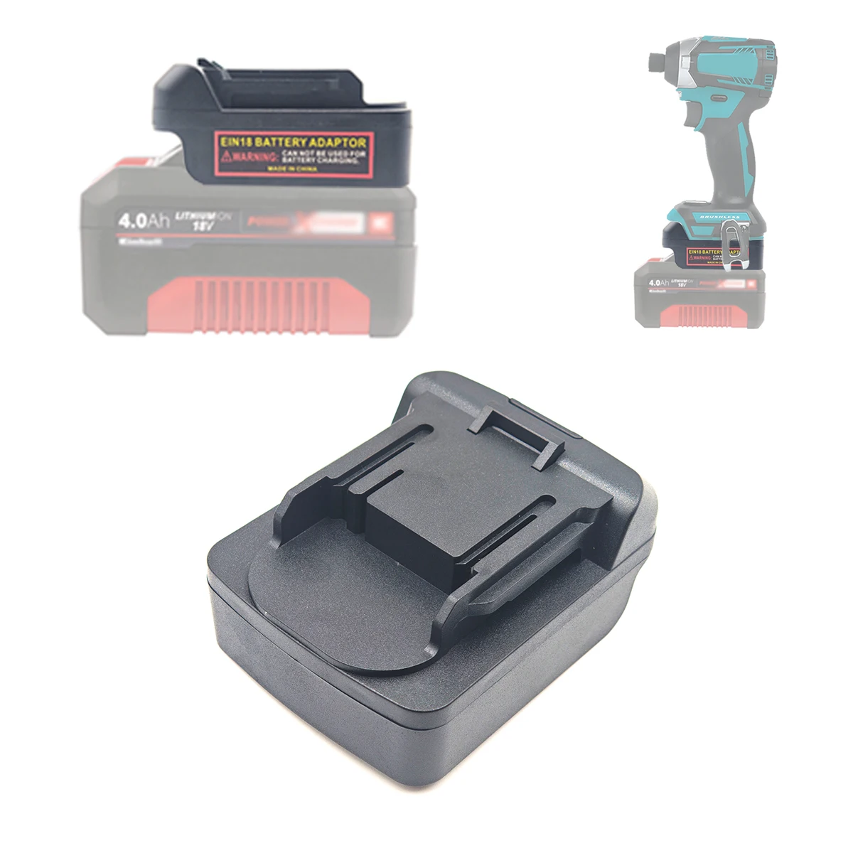 Battery Adapter Converter for Einhell 18V Lithium Batteries Compatible with For Makita 18V Lithium Battery Power Tools Drills
Battery Adapter Converter for Einhell 18V Lithium Batteries Compatible with For Makita 18V Lithium Battery Power Tools Drills