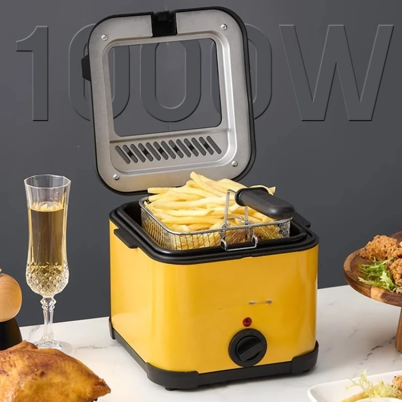 Household fryer Small electric fryer Multifunctional French fries with filter String temperature control electric boiler 
Household fryer Small electric fryer Multifunctional French fries with filter String temperature control electric boiler