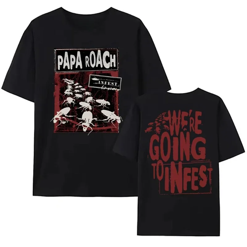 Футболка PAPA ROACH Rock Band, хлопковая, летняя, мужская, в стиле хип-хоп, повседневная, уличная, с графическим принтом, свободная, женская футболка
Футболка PAPA ROACH Rock Band, хлопковая, летняя, мужская, в стиле хип-хоп, повседневная, уличная, с графическим принтом, свободная, женская футболка