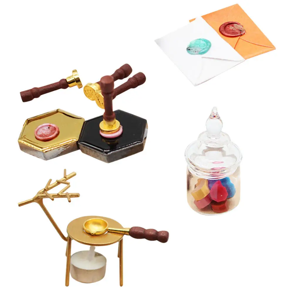 1Set Miniature Wax Seal Simulated Compact Lightweight Alloy Wood Ceramic Glass Dollhouse Mini Decoration Desktop Mini House
1Set Miniature Wax Seal Simulated Compact Lightweight Alloy Wood Ceramic Glass Dollhouse Mini Decoration Desktop Mini House