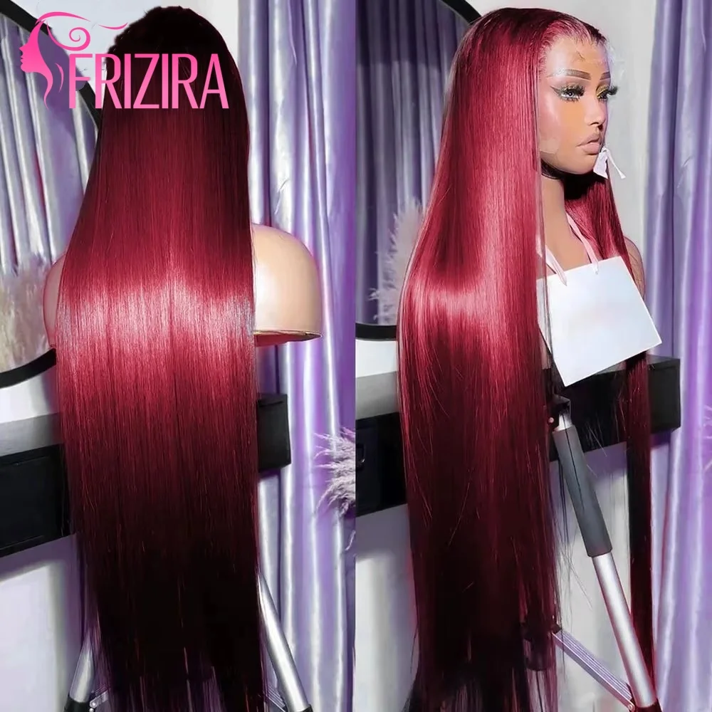 250 Density 99J Burgundy 13x6 Hd Lace Frontal Human Hair Wig Brazilian Colored 30 36 Inch Straight Lace Front Wigs Human Hair
250 Density 99J Burgundy 13x6 Hd Lace Frontal Human Hair Wig Brazilian Colored 30 36 Inch Straight Lace Front Wigs Human Hair
