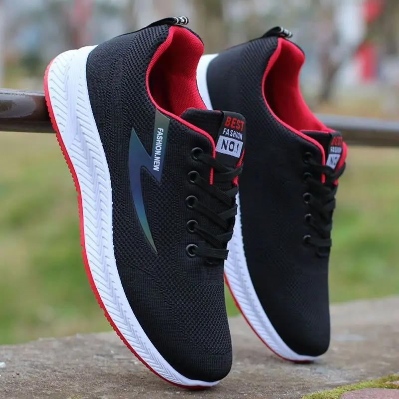 Men's Trendy Youth Flying Weave Sports Shoes Breathable Comfortable Anti-Slip Wear-Resistant Casual Running Work Shoes
Men's Trendy Youth Flying Weave Sports Shoes Breathable Comfortable Anti-Slip Wear-Resistant Casual Running Work Shoes