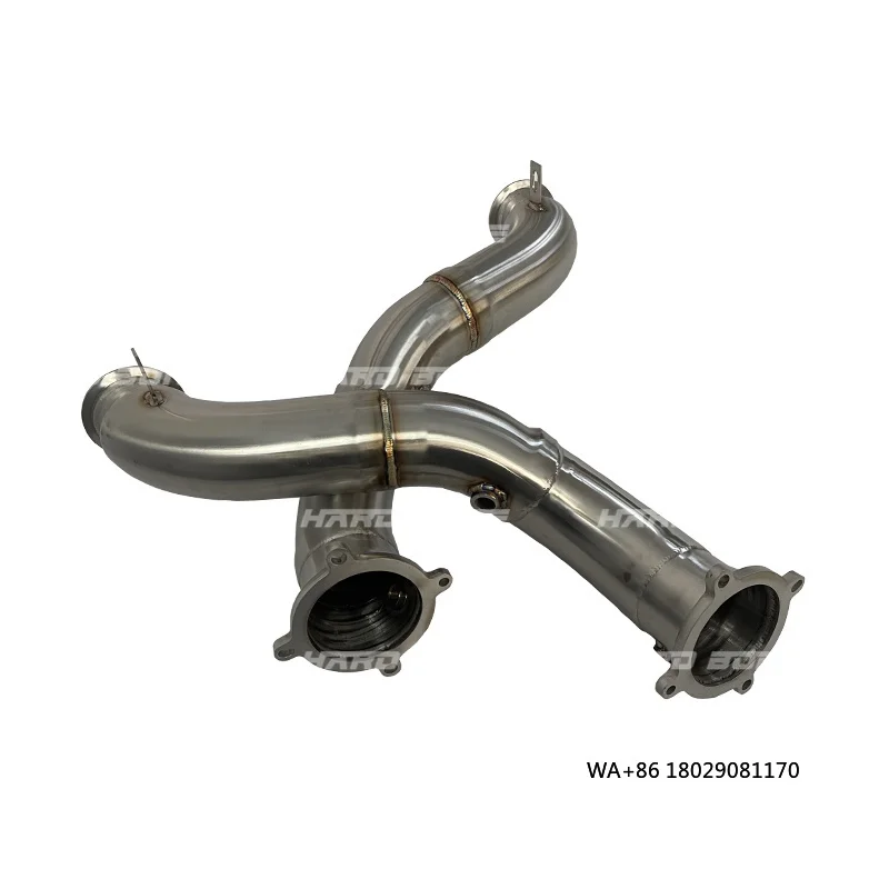 OEM Exhaust Header Downpipe for 720s/720 4.0t 2017-2024 Header Pipe With Heat Shield Free Flow Pipes Car Exhaust System
OEM Exhaust Header Downpipe for 720s/720 4.0t 2017-2024 Header Pipe With Heat Shield Free Flow Pipes Car Exhaust System