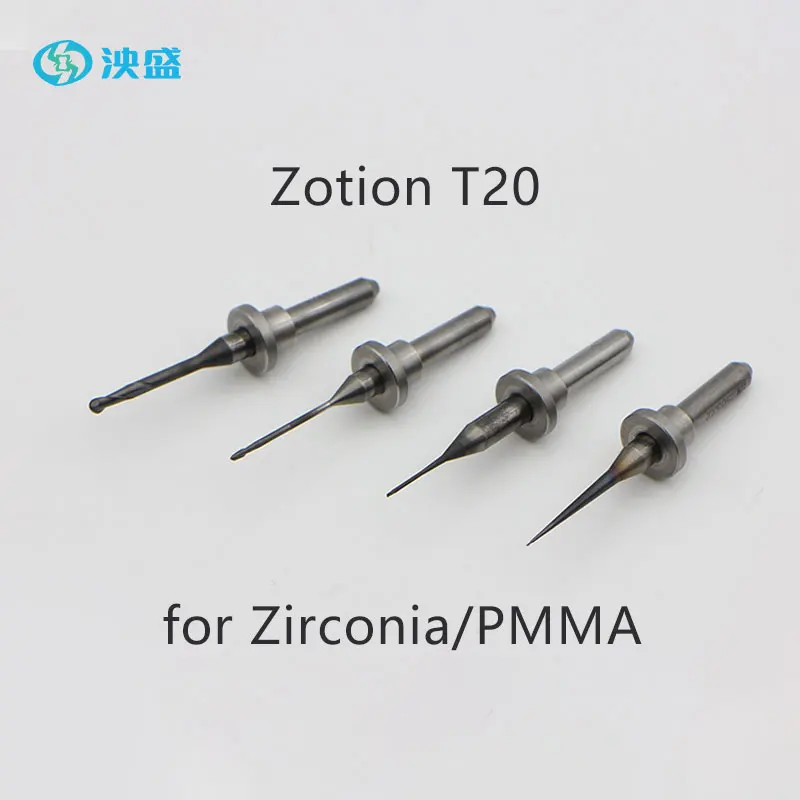Стоматологические фрезерные боры Zotion T20 для циркония, ПММА, алмазные стоматологические материалы, D4, DC, NC-покрытие, инструмент для резки CAD/CAM 
Стоматологические фрезерные боры Zotion T20 для циркония, ПММА, алмазные стоматологические материалы, D4, DC, NC-покрытие, инструмент для резки CAD/CAM