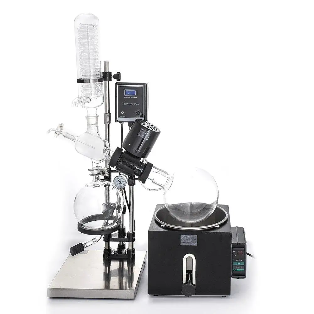 5L Rotary Evaporator RE501 Lab Vacuum Evaporator Digital Controller 0to90rpm High Efficiency Laboratory Distillation Equipment
5L Rotary Evaporator RE501 Lab Vacuum Evaporator Digital Controller 0to90rpm High Efficiency Laboratory Distillation Equipment