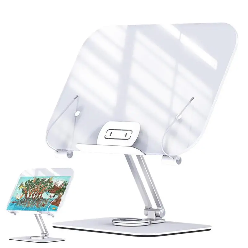 Book Stand For Reading Hands-free Book Holder 360 Rotating Base Rotatable Acrylic Book Stand For Hands-free Reading Of Books
Book Stand For Reading Hands-free Book Holder 360 Rotating Base Rotatable Acrylic Book Stand For Hands-free Reading Of Books