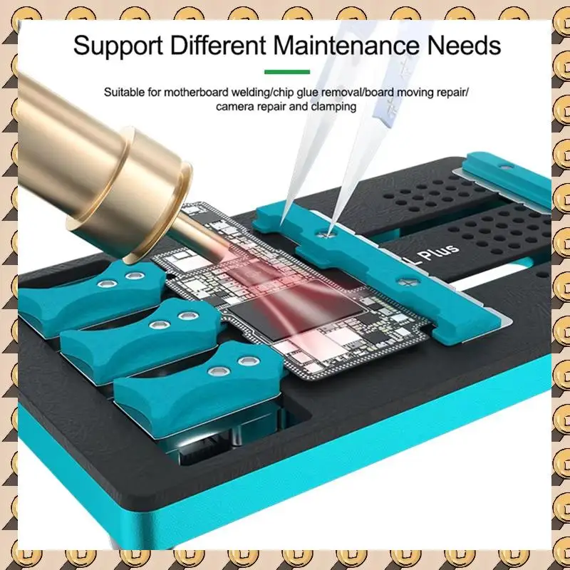 A003 RL-601L PLUS Universal IC Chip And PCB Repair Tools: Double-Slot Motherboard Jig Board Holder For Phones
A003 RL-601L PLUS Universal IC Chip And PCB Repair Tools: Double-Slot Motherboard Jig Board Holder For Phones