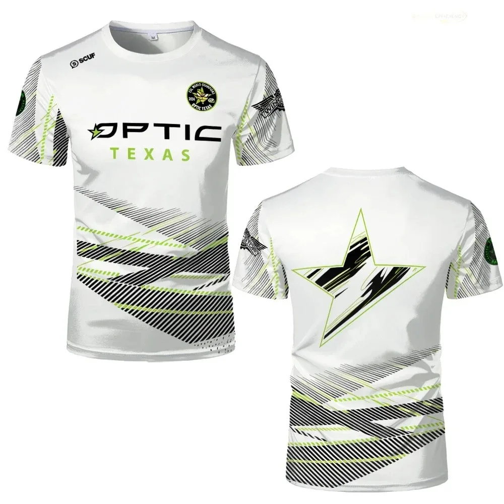 Optic Texas Esports Jersey 3d Print Polyester Sports T-shirt Men Women Short Sleeve Gaming Team Tee Round Neck Casual Top Summer
Optic Texas Esports Jersey 3d Print Polyester Sports T-shirt Men Women Short Sleeve Gaming Team Tee Round Neck Casual Top Summer