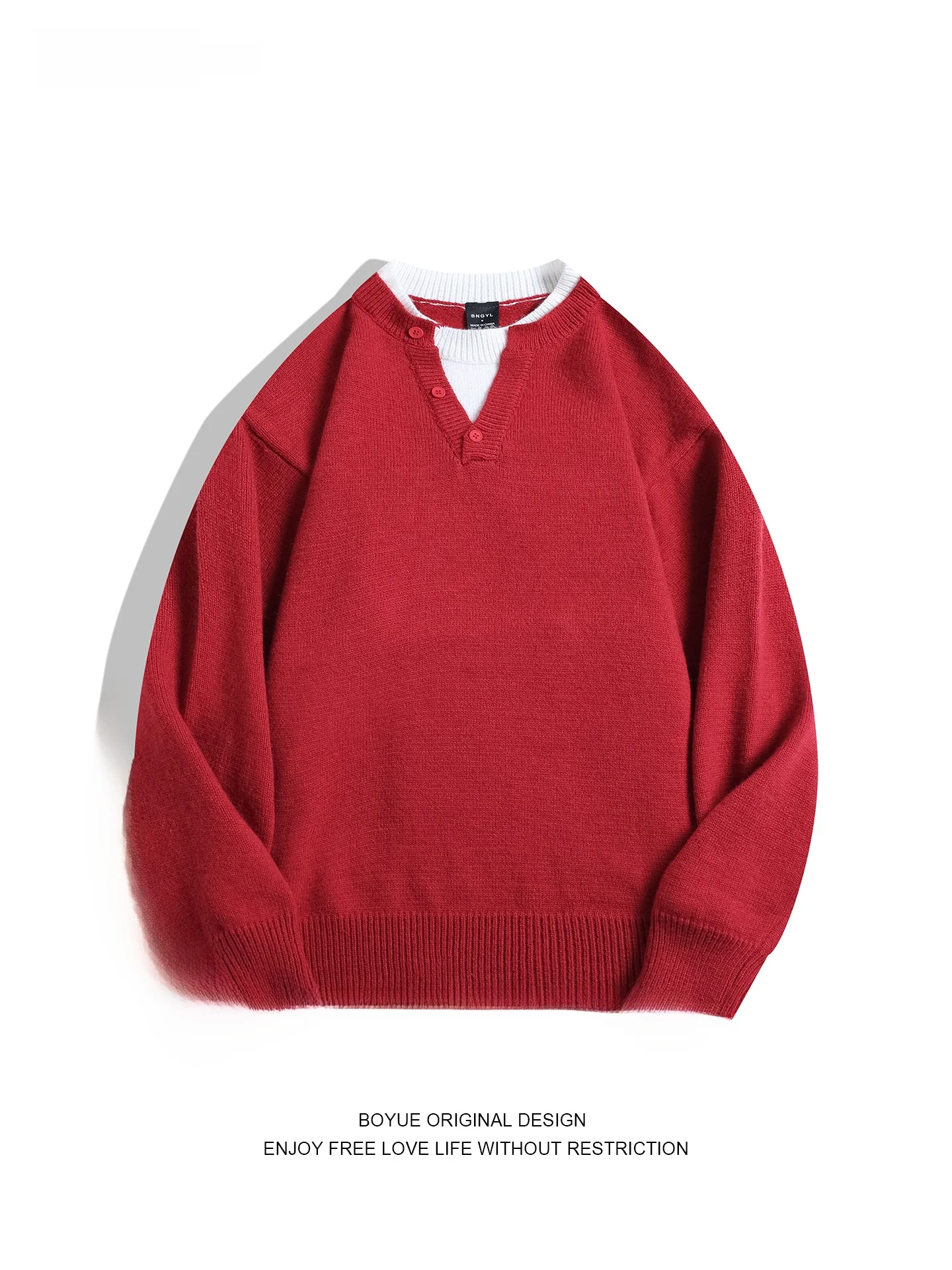 Вязаный свитер Boyue для пар, повседневный, с пуговицами, теплый, свободного кроя, мужской и женский, с длинным рукавом, V-образный вырез, зимний
Вязаный свитер Boyue для пар, повседневный, с пуговицами, теплый, свободного кроя, мужской и женский, с длинным рукавом, V-образный вырез, зимний