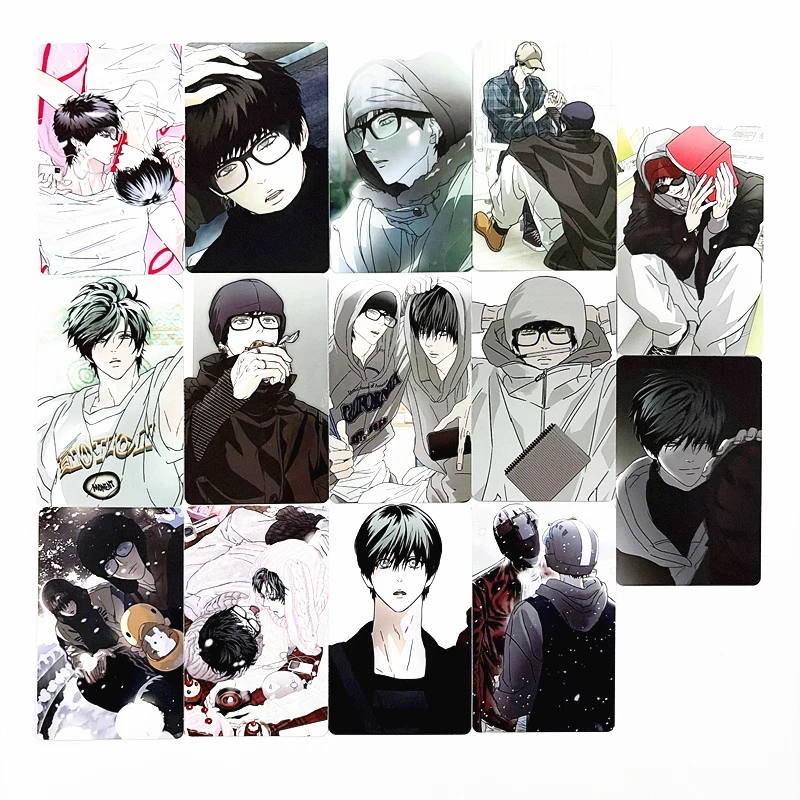 Happy Twogether Korean BL Manhwa Card Set, 14Pcs Lomo Photo Cards, Exquisite Comic Collection Merch, Perfect Gift for Fans
Happy Twogether Korean BL Manhwa Card Set, 14Pcs Lomo Photo Cards, Exquisite Comic Collection Merch, Perfect Gift for Fans