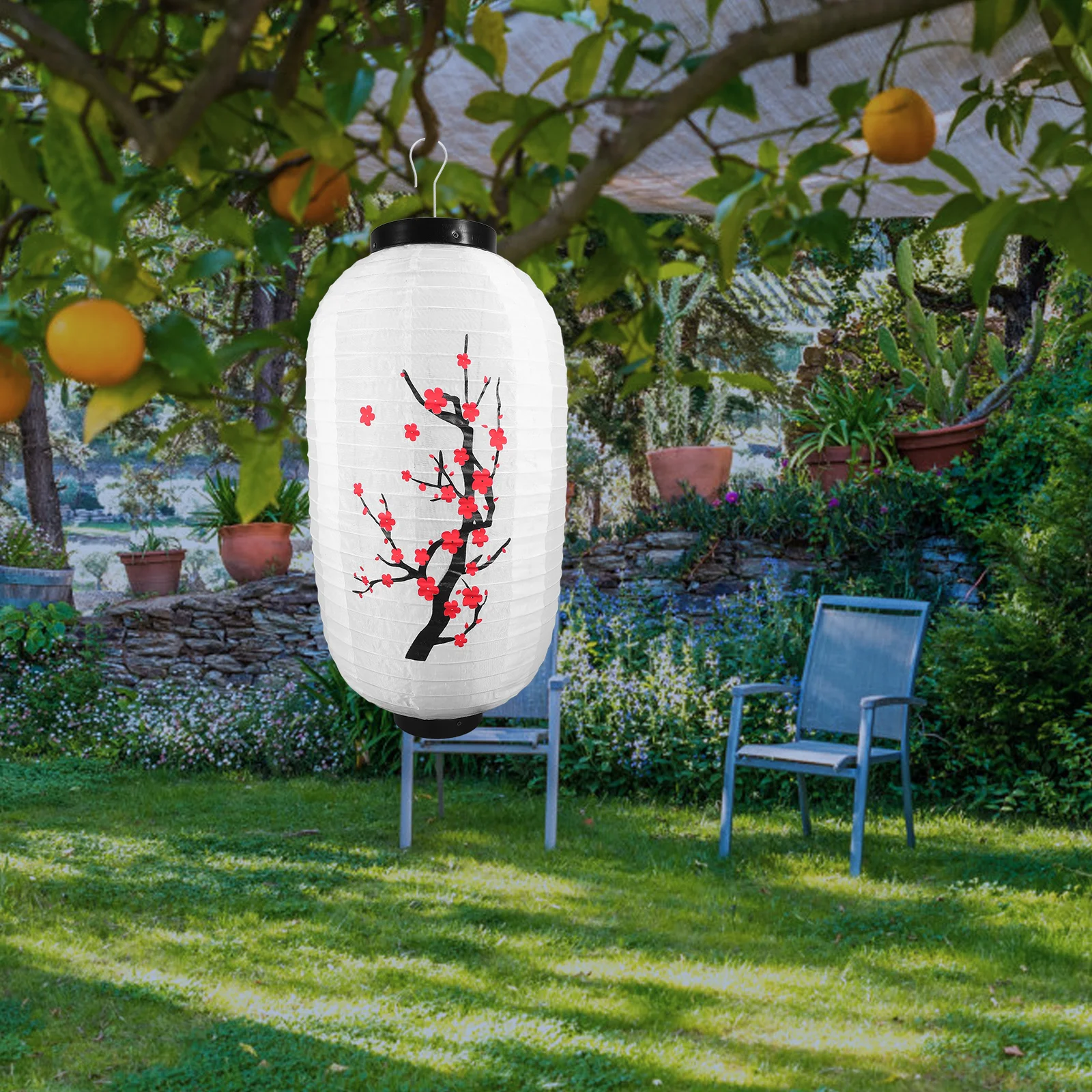 Japanese Style Plum Blossom Lanterns Outdoor Waterproof Silk Decorative Restaurant Party Lighting Traditional Retro
Japanese Style Plum Blossom Lanterns Outdoor Waterproof Silk Decorative Restaurant Party Lighting Traditional Retro
