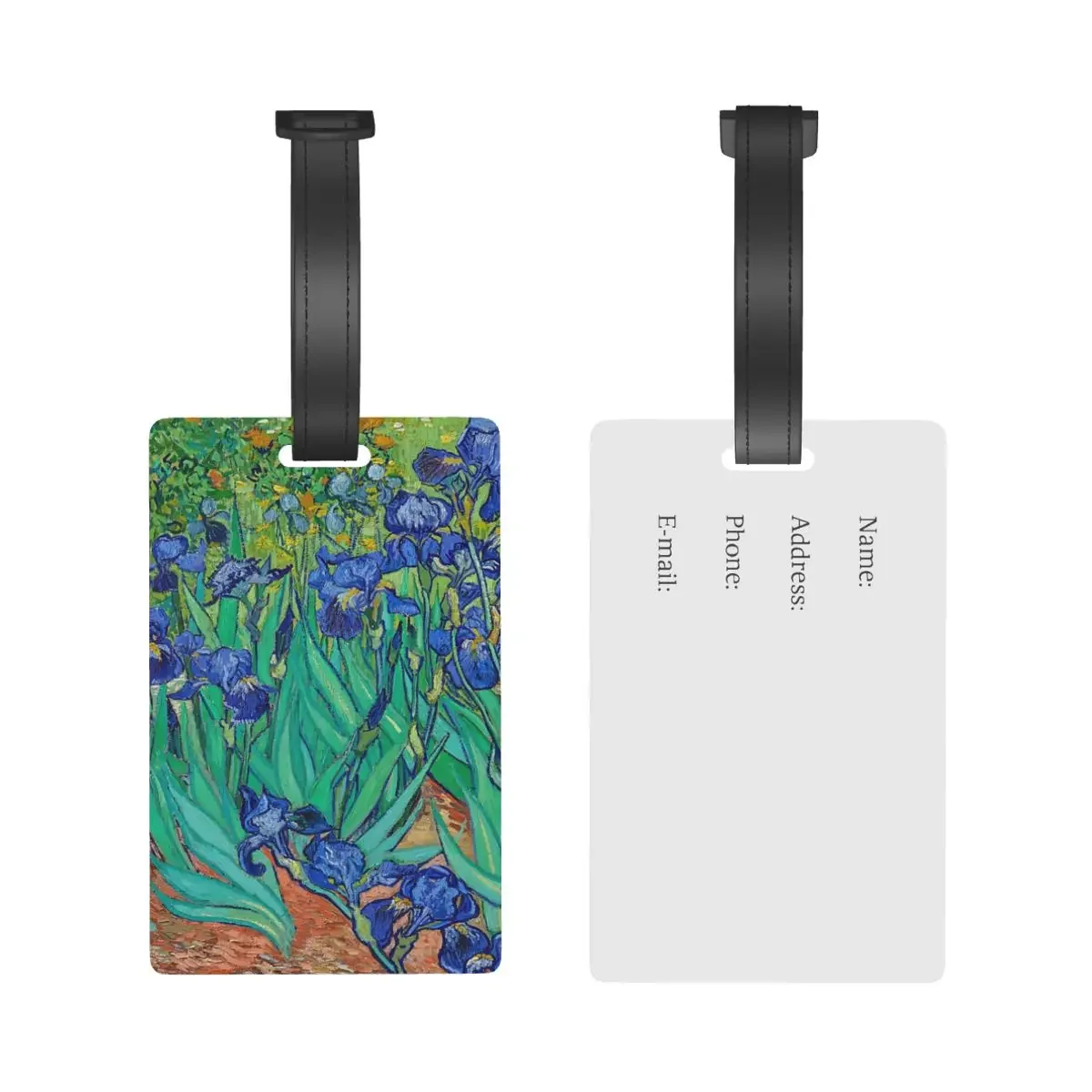 Vincent Van Gogh Irises Art Flowers Luggage Tags Suitcase Travel PVC Baggage Boarding Tag Portable Label Holder ID Name Address
Vincent Van Gogh Irises Art Flowers Luggage Tags Suitcase Travel PVC Baggage Boarding Tag Portable Label Holder ID Name Address