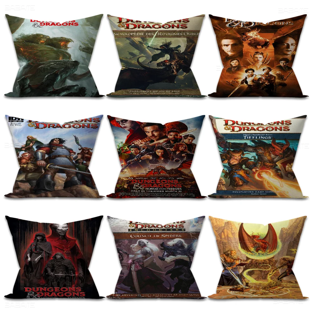 D&D Monster Manual Movie Game D-Dungeons & D-Dragons Stitch Lucky Dragon Pillow Cover Sofa Cushion Cover Home Room Decoration
D&D Monster Manual Movie Game D-Dungeons & D-Dragons Stitch Lucky Dragon Pillow Cover Sofa Cushion Cover Home Room Decoration