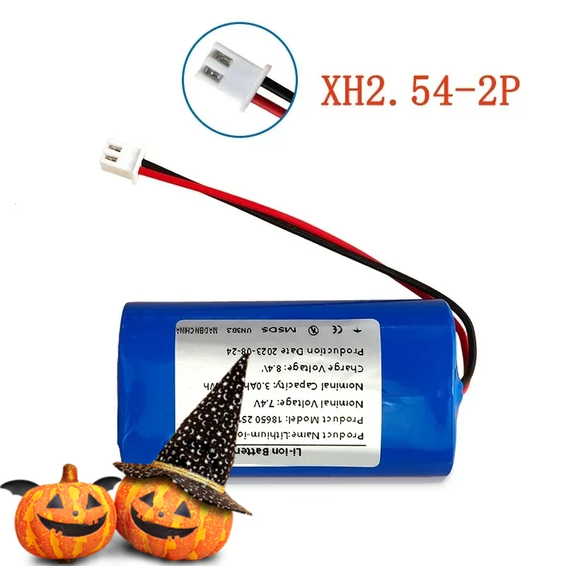 2S1P 7.4V 3000mAh Lithium Battery Pack 3Ah Suitable for Projectors, Speakers, Wireless Monitoring etc,with XH2.54-2P Plug
2S1P 7.4V 3000mAh Lithium Battery Pack 3Ah Suitable for Projectors, Speakers, Wireless Monitoring etc,with XH2.54-2P Plug