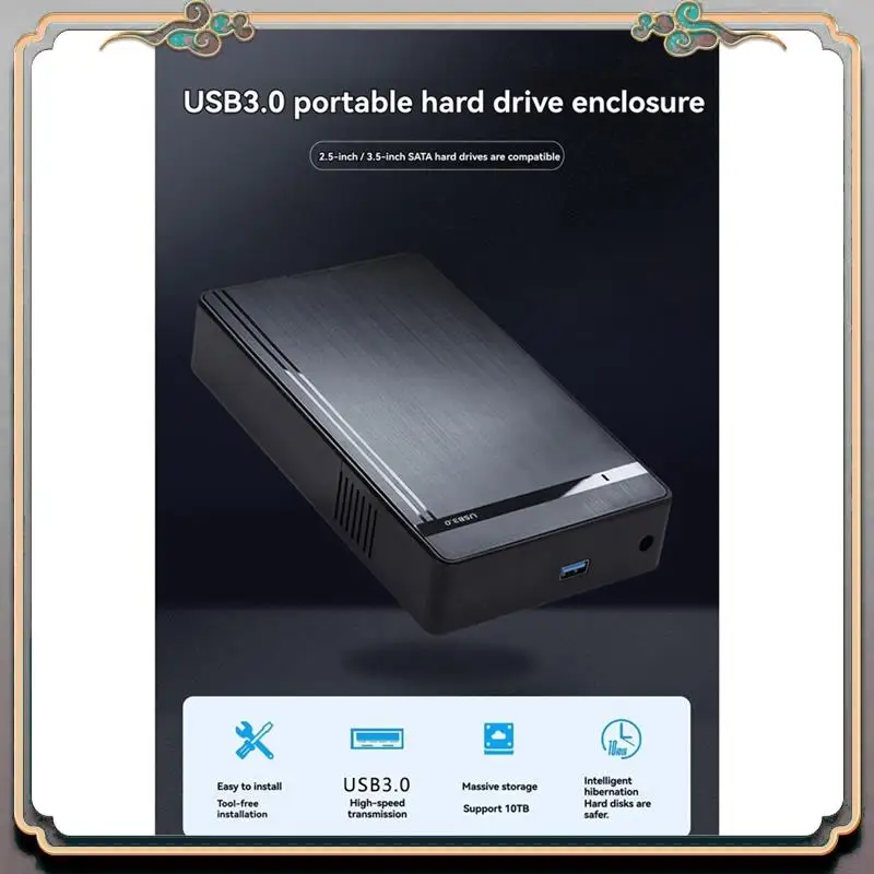 Durable 3.5Inch SATA HDD Enclosure 3.5Inch SATA External HDD Enclosure For PC Lapop EU PLUG
Durable 3.5Inch SATA HDD Enclosure 3.5Inch SATA External HDD Enclosure For PC Lapop EU PLUG