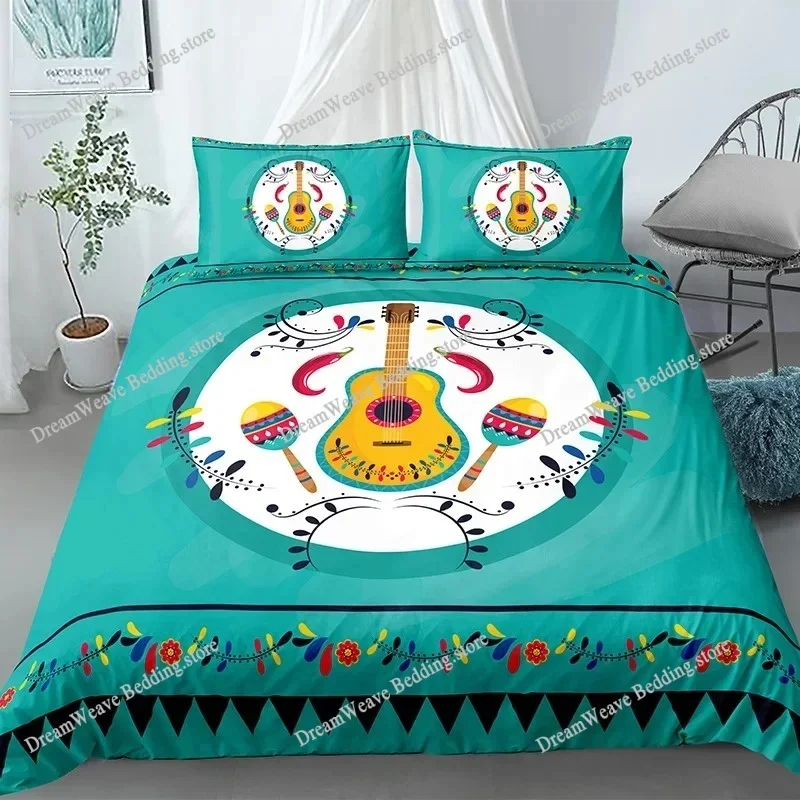 Music Guitar Bedding Set King Queen Heavy Metal Punk Rock Duvet Cover for Teen Boy Musical Note Polyester Comforter Cover963963
Music Guitar Bedding Set King Queen Heavy Metal Punk Rock Duvet Cover for Teen Boy Musical Note Polyester Comforter Cover963963