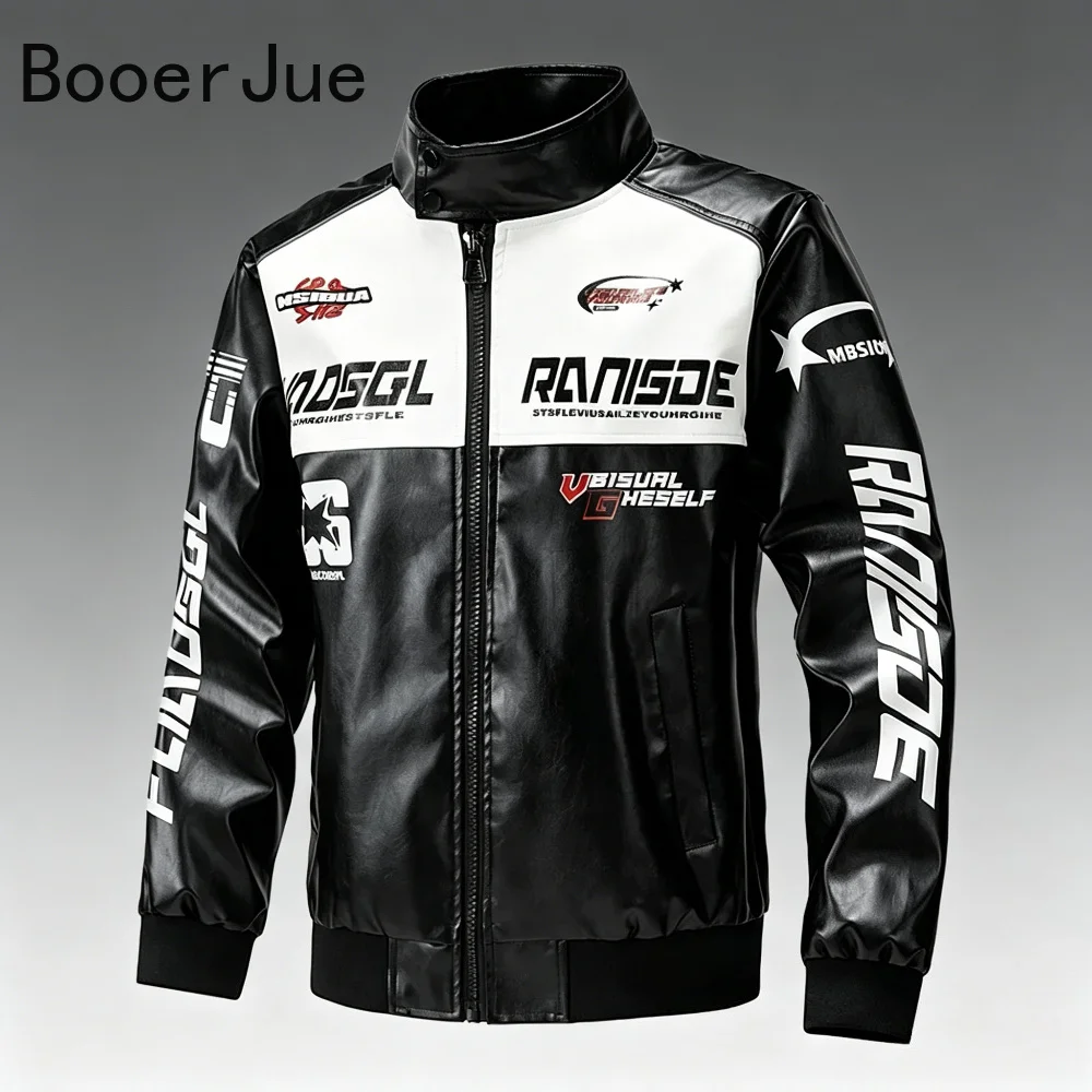 Racing Motorcoss Jacket Men Women Motorbike Clothing Waterproof PU Leather Jacket Fashion Cycling Jackets Men Motorcycle Wear
Racing Motorcoss Jacket Men Women Motorbike Clothing Waterproof PU Leather Jacket Fashion Cycling Jackets Men Motorcycle Wear