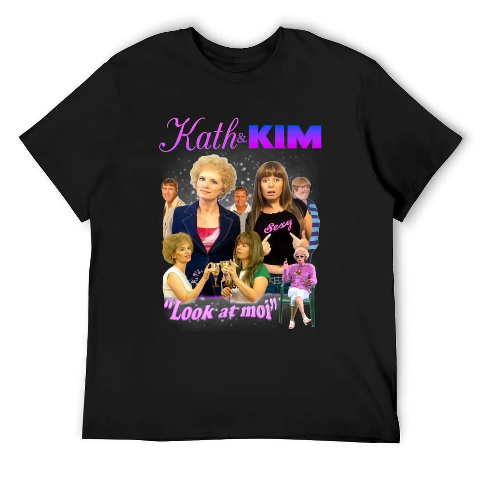KATH and Kim Bootleg Look At Moi T-Shirt cute tops vintage anime shirt plain black t-shirts for men
KATH and Kim Bootleg Look At Moi T-Shirt cute tops vintage anime shirt plain black t-shirts for men