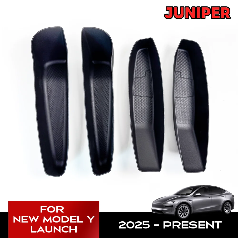 For New Tesla Model Y 2025 Launch Juniper Car Door Side Storage Box Front TPE Door Storage Organizer Tray Interior Accessories 
For New Tesla Model Y 2025 Launch Juniper Car Door Side Storage Box Front TPE Door Storage Organizer Tray Interior Accessories