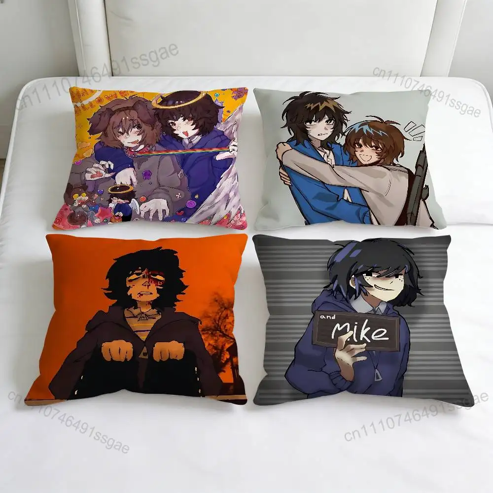 onewheatmark Will and Mike Decorative Square Pillow Cover Soft & Comfortable Pillow Case Sofa Bed Home Decoration
onewheatmark Will and Mike Decorative Square Pillow Cover Soft & Comfortable Pillow Case Sofa Bed Home Decoration