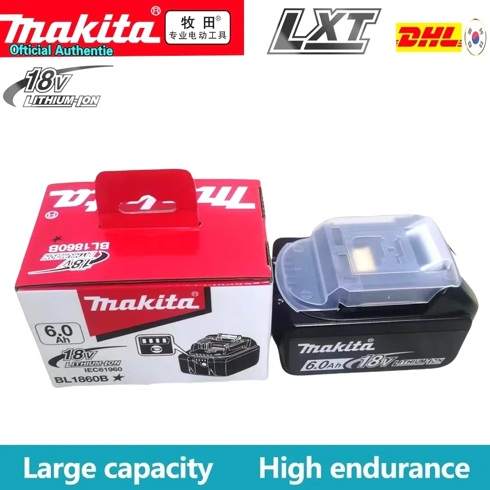 100% Original Makita 18V 5/6/Ah rechargeable battery, Makita BL1830-18650 ultra long range, fast charging power tool battery,
100% Original Makita 18V 5/6/Ah rechargeable battery, Makita BL1830-18650 ultra long range, fast charging power tool battery,