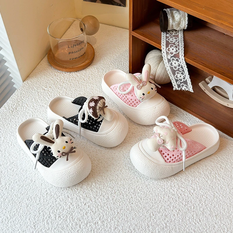 New Children's Cute Cartoon Slippers Non-slip Little Girls Fashion Causal Shoes Rabbit Mushroom Kids Outdoor Platform Slippers
New Children's Cute Cartoon Slippers Non-slip Little Girls Fashion Causal Shoes Rabbit Mushroom Kids Outdoor Platform Slippers