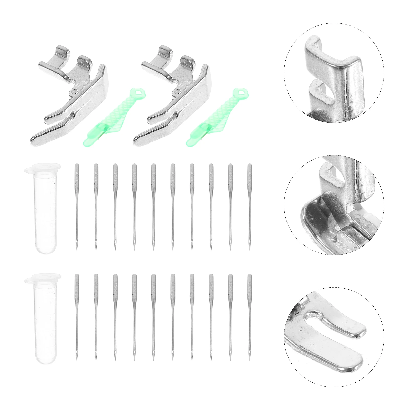 1Set Sewing Machine Accessories Kit Vintage Anti-Skip Needles Presser Foot for Smooth Stitching on Various Fabrics Universal
1Set Sewing Machine Accessories Kit Vintage Anti-Skip Needles Presser Foot for Smooth Stitching on Various Fabrics Universal