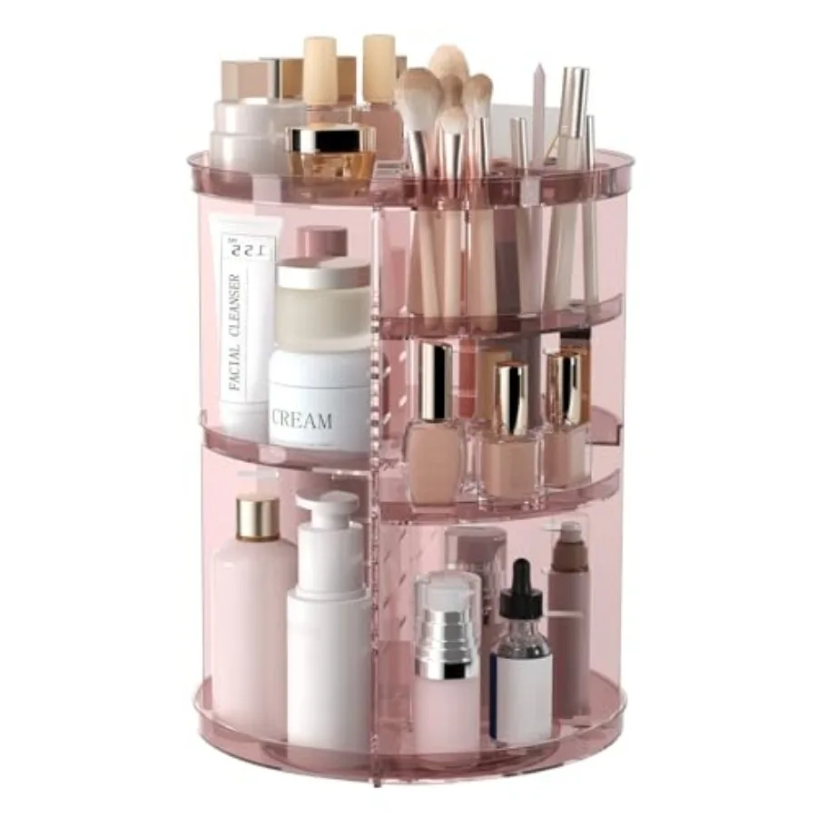 ting Makeup Organizer, DIY 8 Adjustable Layers Spinning Skincare Stoe, Cosmetic Display Ca wit older and Perfume T, Multi-Func
ting Makeup Organizer, DIY 8 Adjustable Layers Spinning Skincare Stoe, Cosmetic Display Ca wit older and Perfume T, Multi-Func