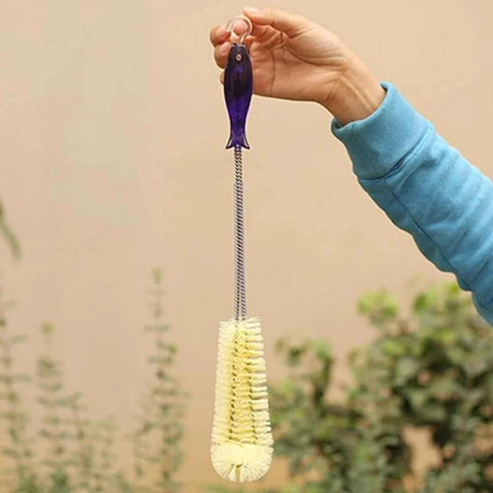 Bottle Brush Long Handle Stiff Bristles For Hard-To-Reach Areas Water Bottle Kettle Glass Jar Vase Tea Pot Scrubber
Bottle Brush Long Handle Stiff Bristles For Hard-To-Reach Areas Water Bottle Kettle Glass Jar Vase Tea Pot Scrubber