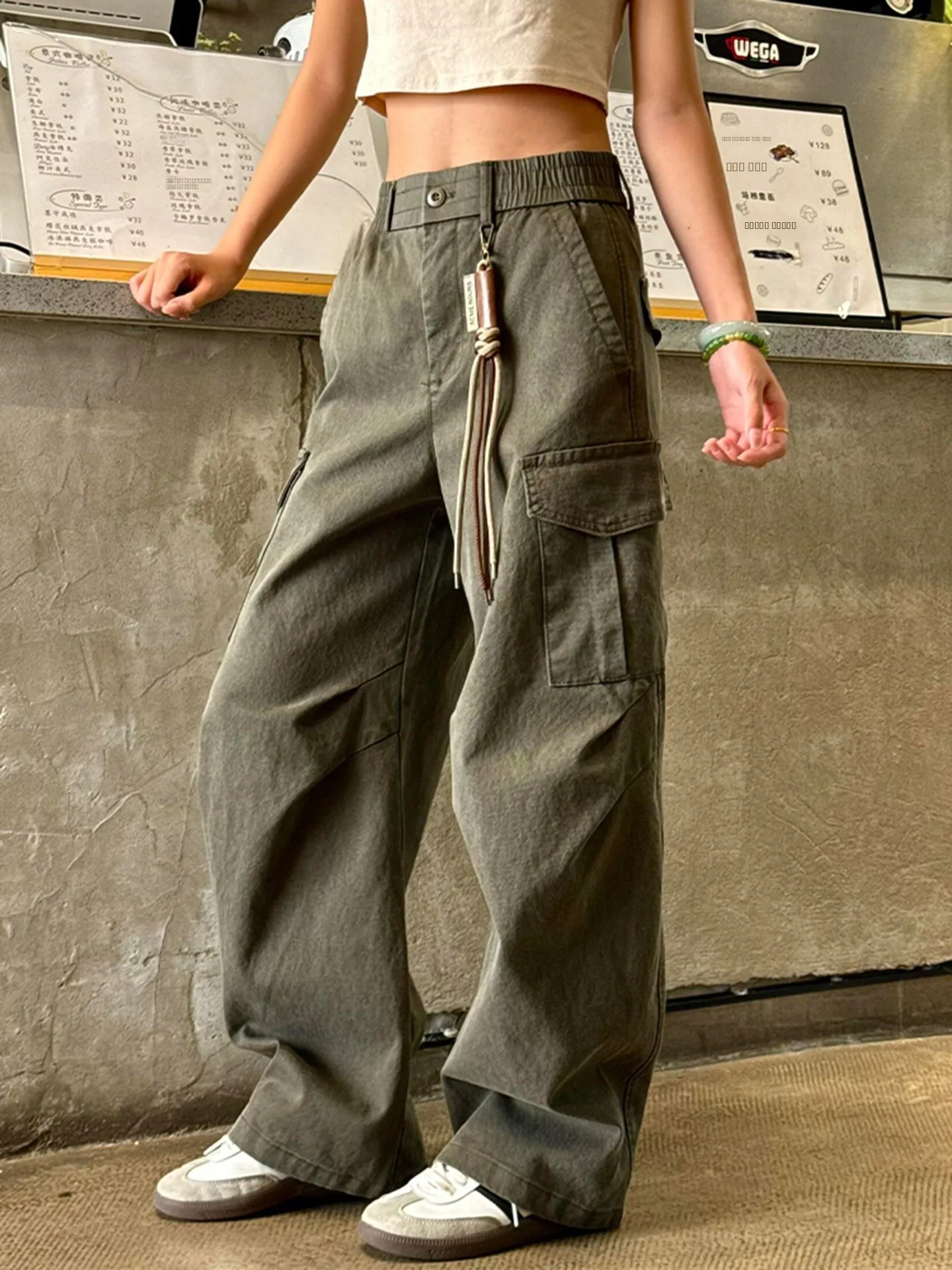 Retro Military een Work Pants Men's Autumnal American Multket Logging Vibe Leg Lengthening Micro Flared Trousers
Retro Military een Work Pants Men's Autumnal American Multket Logging Vibe Leg Lengthening Micro Flared Trousers