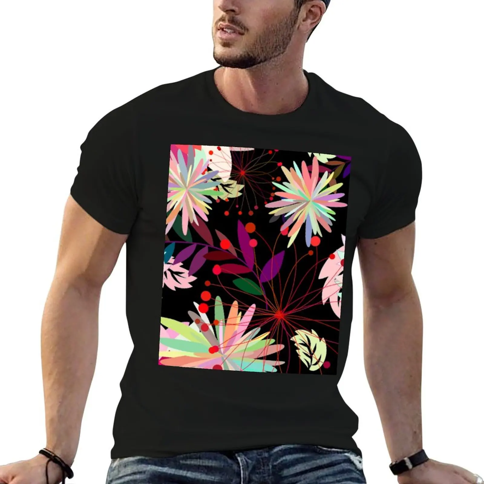 Colorful Floral Pattern T-Shirt Blouse oversizeds quick-drying funny t shirts men
Colorful Floral Pattern T-Shirt Blouse oversizeds quick-drying funny t shirts men